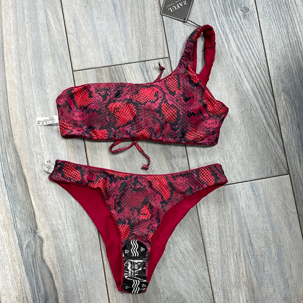Zaful Reversible Bikini Size Small